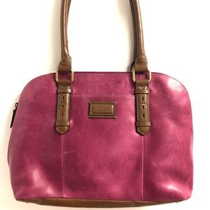 Tignanello leather tote bag